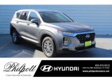 2019 Machine Gray Hyundai Santa Fe SE #130770833