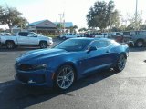 2019 Riverside Blue Metallic Chevrolet Camaro LT Coupe #130770922