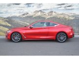 2017 Infiniti Q60 Red Sport 400 AWD Coupe Exterior