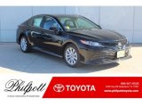 2019 Midnight Black Metallic Toyota Camry LE #130770840