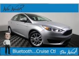 2017 Ingot Silver Ford Focus SE Sedan #130770879