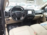 2019 Ford F150 XLT SuperCab 4x4 Light Camel Interior