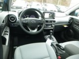 2019 Hyundai Kona Ultimate AWD Gray/Black Interior