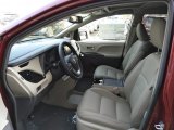 2019 Toyota Sienna XLE Dark Bisque Interior