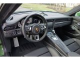 2019 Porsche 911 Turbo S Coupe Black Interior