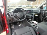 2019 Kia Sportage EX AWD Black Interior