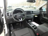 2019 Kia Sportage LX Black Interior