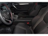 2019 Honda Civic Si Coupe Black Interior