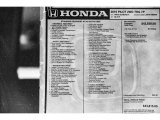 2019 Honda Pilot Touring Window Sticker