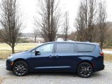 2019 Jazz Blue Pearl Chrysler Pacifica Touring Plus #130830188