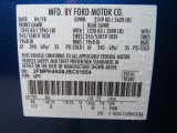 2018 Edge Color Code for Lightning Blue - Color Code: N6