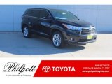 2016 Midnight Black Metallic Toyota Highlander Limited #130841545