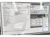 2019 Mercedes-Benz AMG GT C Coupe Window Sticker