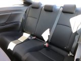 2019 Honda Civic LX Coupe Black Interior