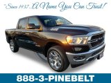 2019 Diamond Black Crystal Pearl Ram 1500 Big Horn Crew Cab 4x4 #130865720