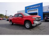 2019 Red Hot Chevrolet Silverado 1500 LT Crew Cab #130889388