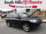 Black Toyota Highlander in 2009