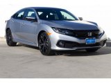 2019 Lunar Silver Metallic Honda Civic Sport Sedan #130918313