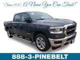 2019 Granite Crystal Metallic Ram 1500 Big Horn Crew Cab 4x4 #130918105