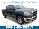 2019 Granite Crystal Metallic Ram 1500 Big Horn Crew Cab 4x4 #130918104