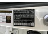 2019 GLE Color Code for designo Diamond White Metallic - Color Code: 799