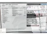 2019 Mercedes-Benz GLE 43 AMG 4Matic Window Sticker