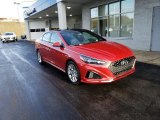 2019 Scarlet Red Hyundai Sonata Limited #130952617