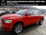 2019 Flame Red Ram 1500 Big Horn Crew Cab 4x4 #130983930