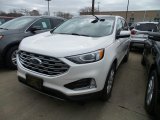 2019 White Platinum Ford Edge SEL #131009798