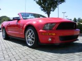 2009 Ford Mustang Shelby GT500 Convertible Front 3/4 View