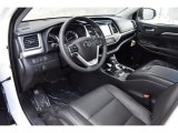 2019 Toyota Highlander Hybrid Limited AWD Black Interior