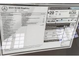 2019 Mercedes-Benz SL 550 Roadster Window Sticker