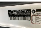 2019 SL Color Code for Polar White - Color Code: 149