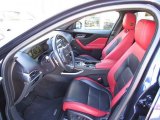 2017 Jaguar F-PACE 35t AWD S S Red/Jet Interior