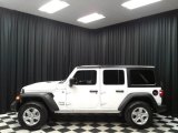 2019 Bright White Jeep Wrangler Unlimited Sport 4x4 #131109534