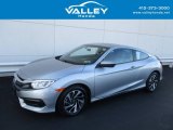 2016 Lunar Silver Metallic Honda Civic LX-P Coupe #131109555