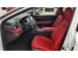 2019 Toyota Camry XSE Red Interior