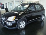 2007 Black Cherry Kia Rondo EX V6 #13086094