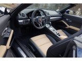 2019 Porsche 718 Boxster  Black/Luxor Beige Interior