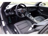 2019 Porsche 911 Carrera T Coupe Black Interior