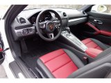 2019 Porsche 718 Cayman  Black/Bordeaux Red Interior