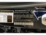 2019 GLS Color Code for Lunar Blue Metallic - Color Code: 890