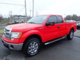 2013 Race Red Ford F150 XLT SuperCab 4x4 #131203718