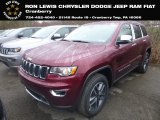 2019 Velvet Red Pearl Jeep Grand Cherokee Limited 4x4 #131203684