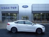 2018 White Platinum Ford Fusion Titanium AWD #131203744
