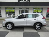 2018 Brilliant Silver Nissan Rogue S #131220724