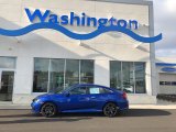 2019 Agean Blue Metallic Honda Civic Sport Sedan #131220563