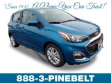 2019 Caribbean Blue Metallic Chevrolet Spark LT #131244711