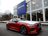 2019 Fusion Red Metallic Volvo S60 T6 AWD R Design #131244695