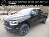 2019 Diamond Black Crystal Pearl Ram 1500 Big Horn Crew Cab 4x4 #131285666